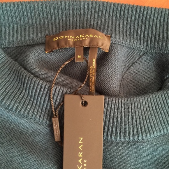 NWT DKNY Crossover Open Back Sweater Size M - Picture 5 of 8